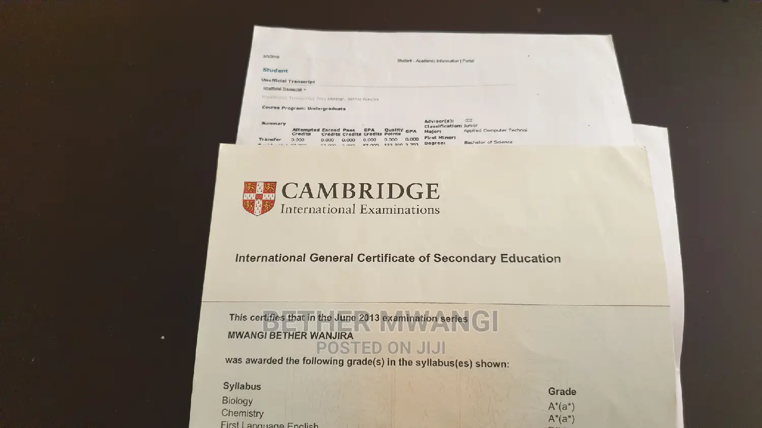 IGCSE Chemistry and Biology Private Tutor.