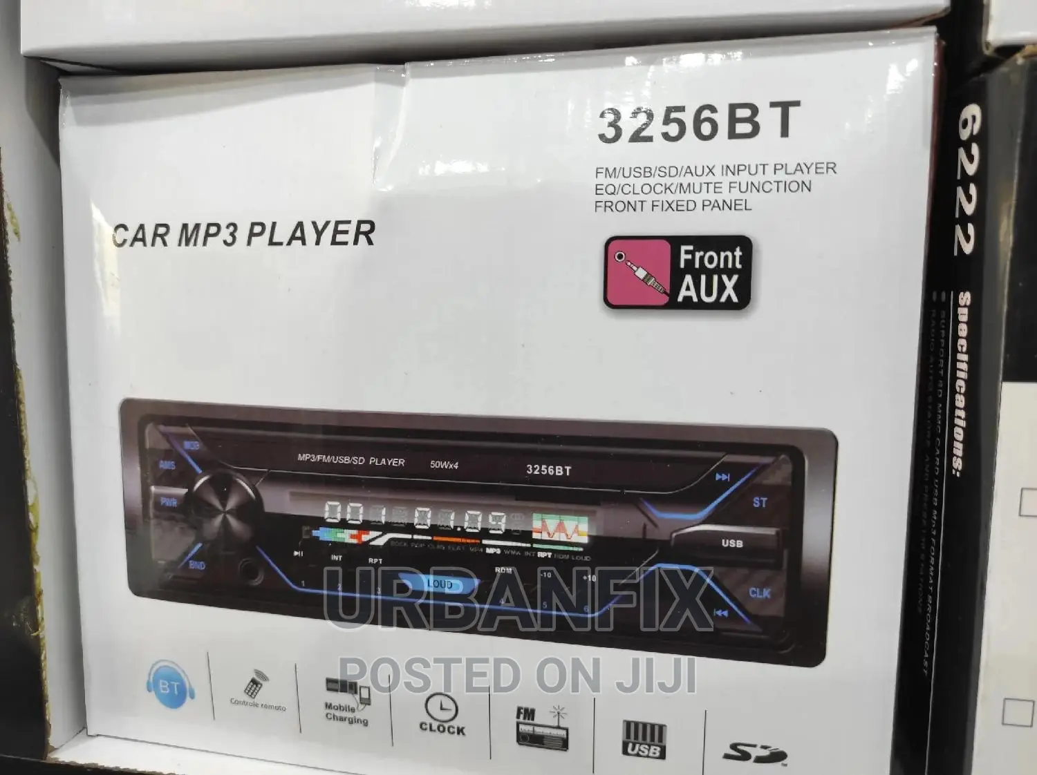 Bluetooth Car Radio Stereo With Removable Face