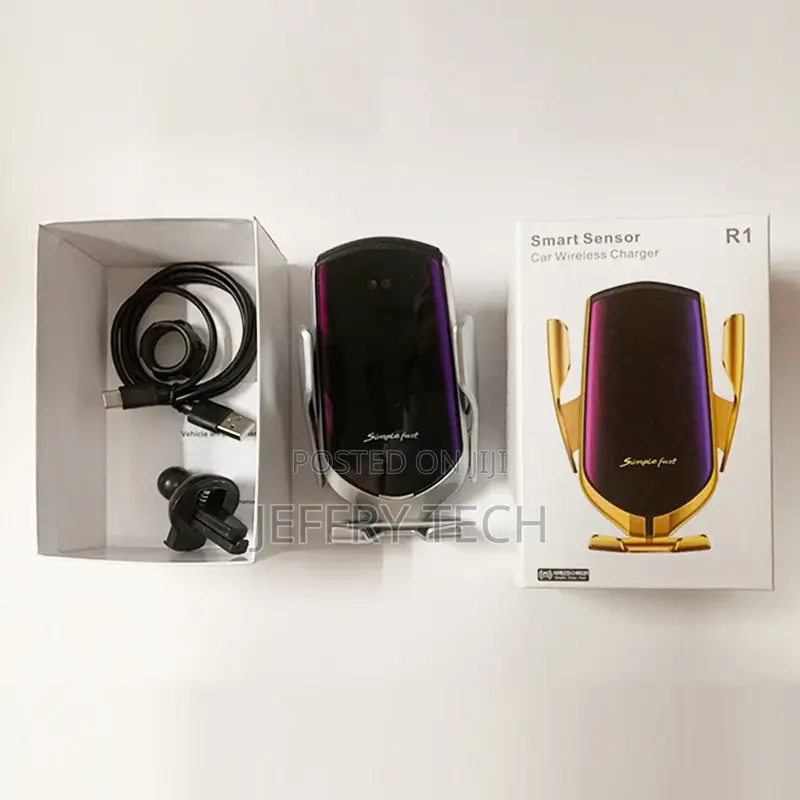 9V 2A Car Wireless Charger 10W Automatic Infrared Induction