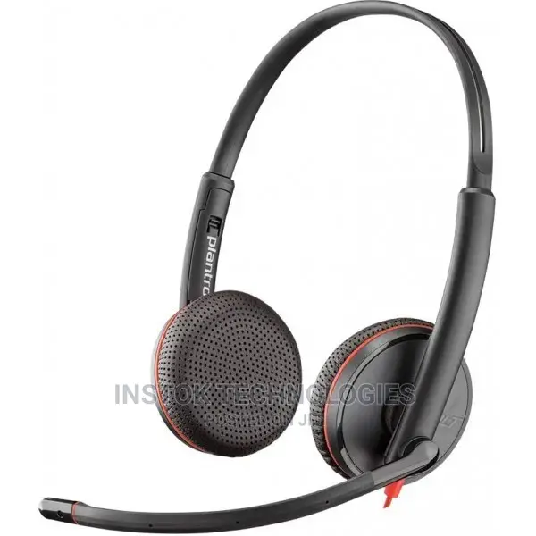 Plantronics Blackwire 3225 Usb-A Wired On-Ear Mono Headset