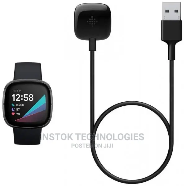 Fitbit Sense and Versa 3 Charging Cable, Official Fitbit PRO