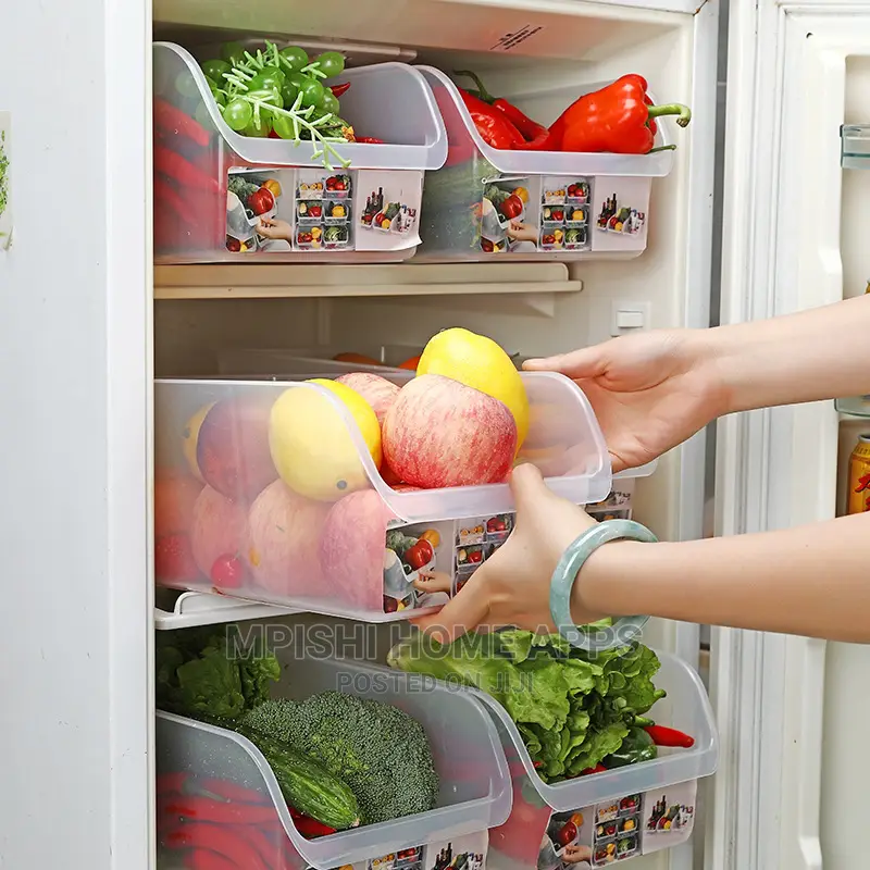 4pcs Fridge Storage Box