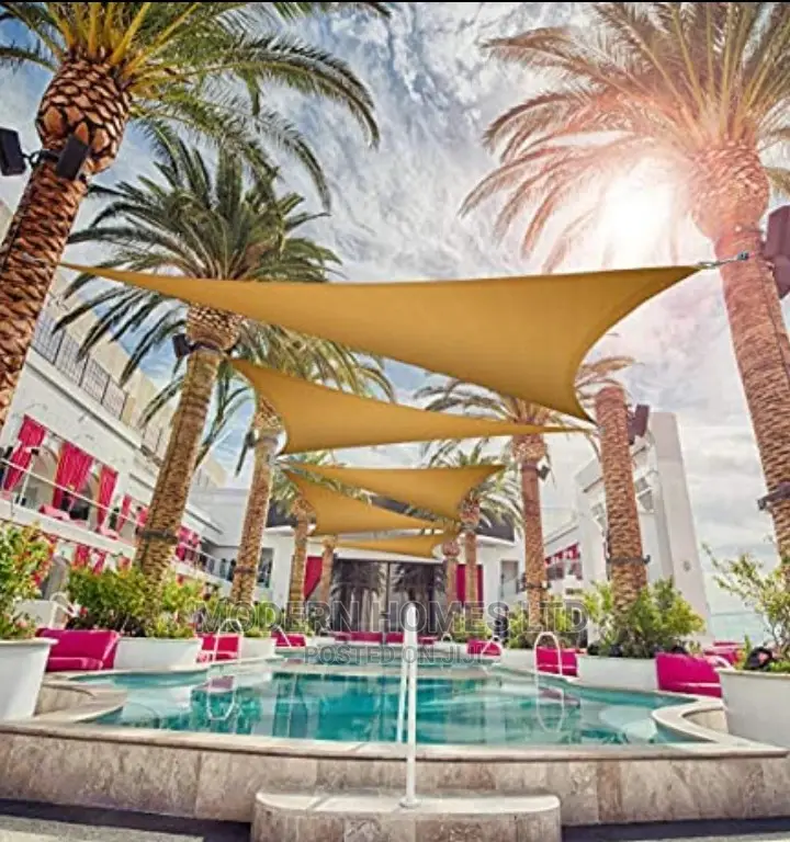 Triangle Shade Sails Canopy for Outdoor Garden/Patio/Pool