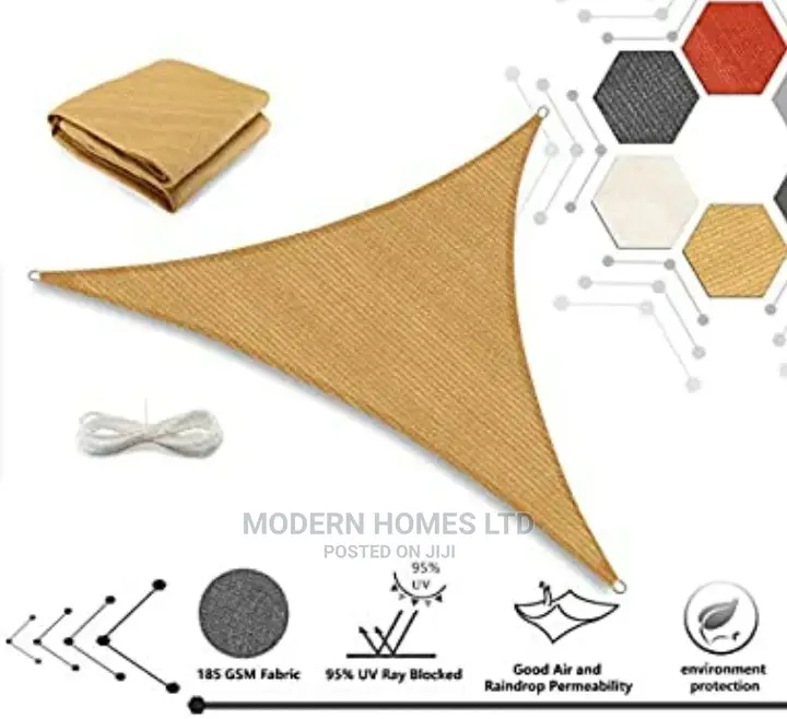 Triangle Shade Sails Canopy for Outdoor Garden/Patio/Pool