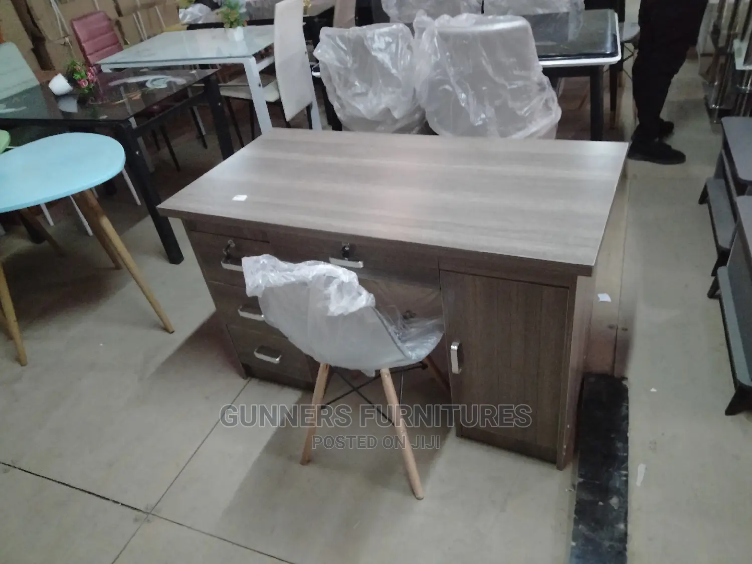 Study Desk and Chair.
