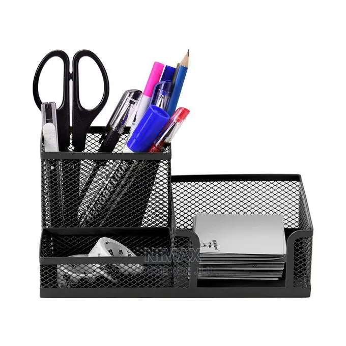 Desk Organizer Mesh Black