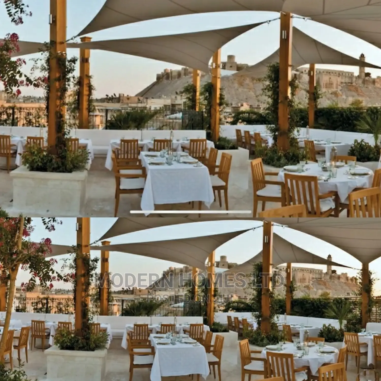 Modern Homes Exquisite Shade Sails