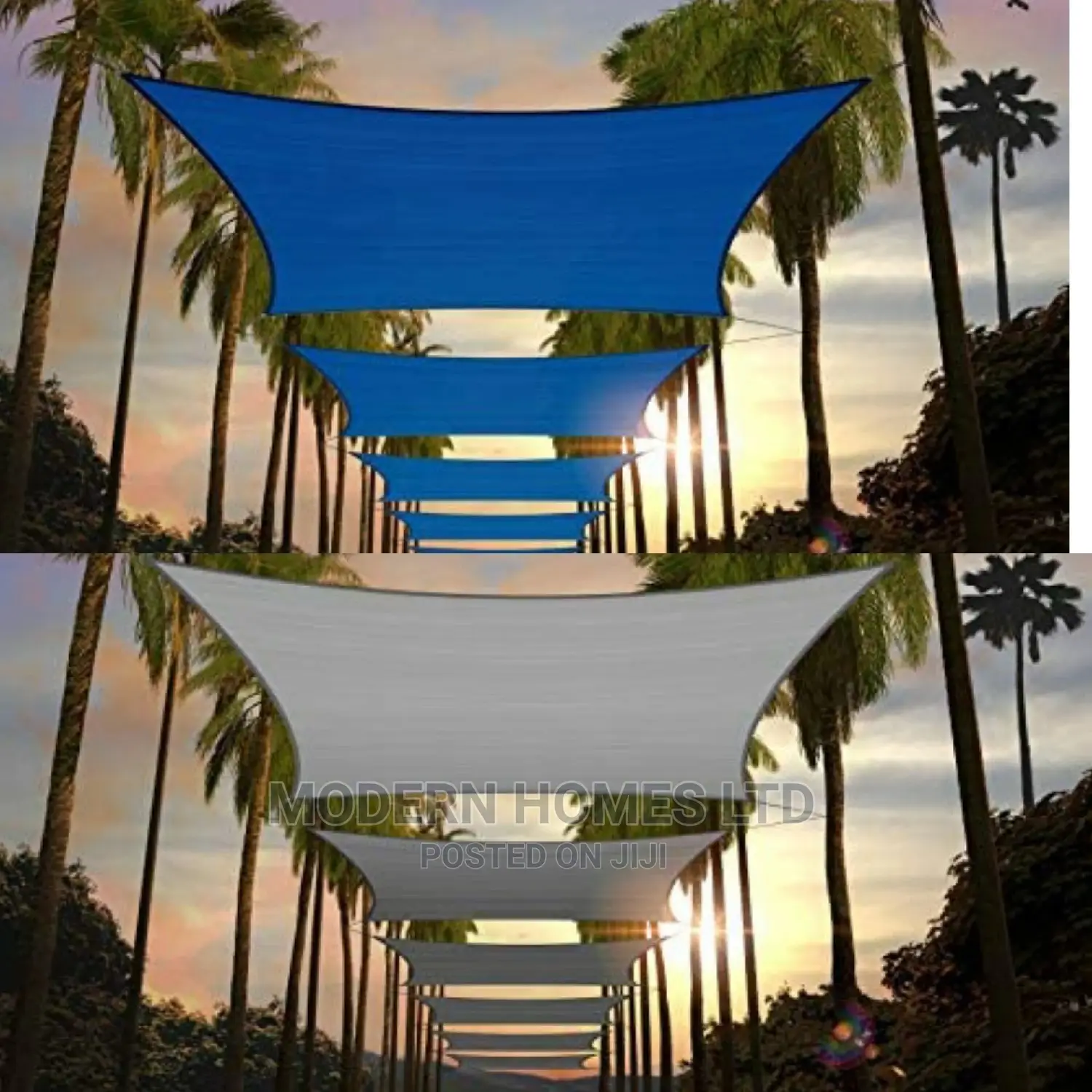 Modern Homes Exquisite Shade Sails