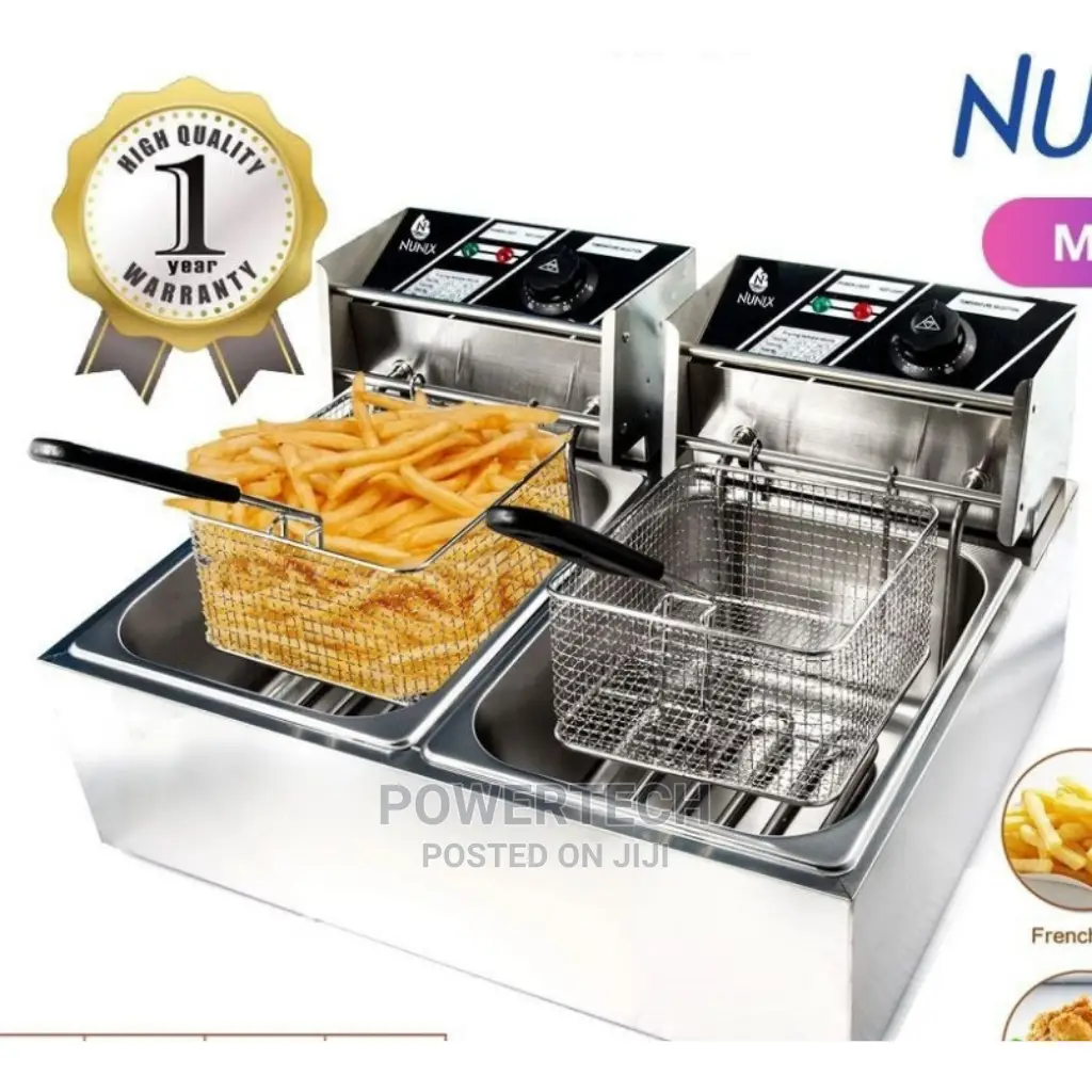 Double Deep-Frier 12ltrs 8400kshs