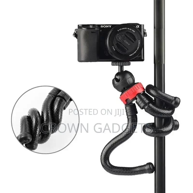 Flexible 12 Inch Gorilla Grip Tripod Stand