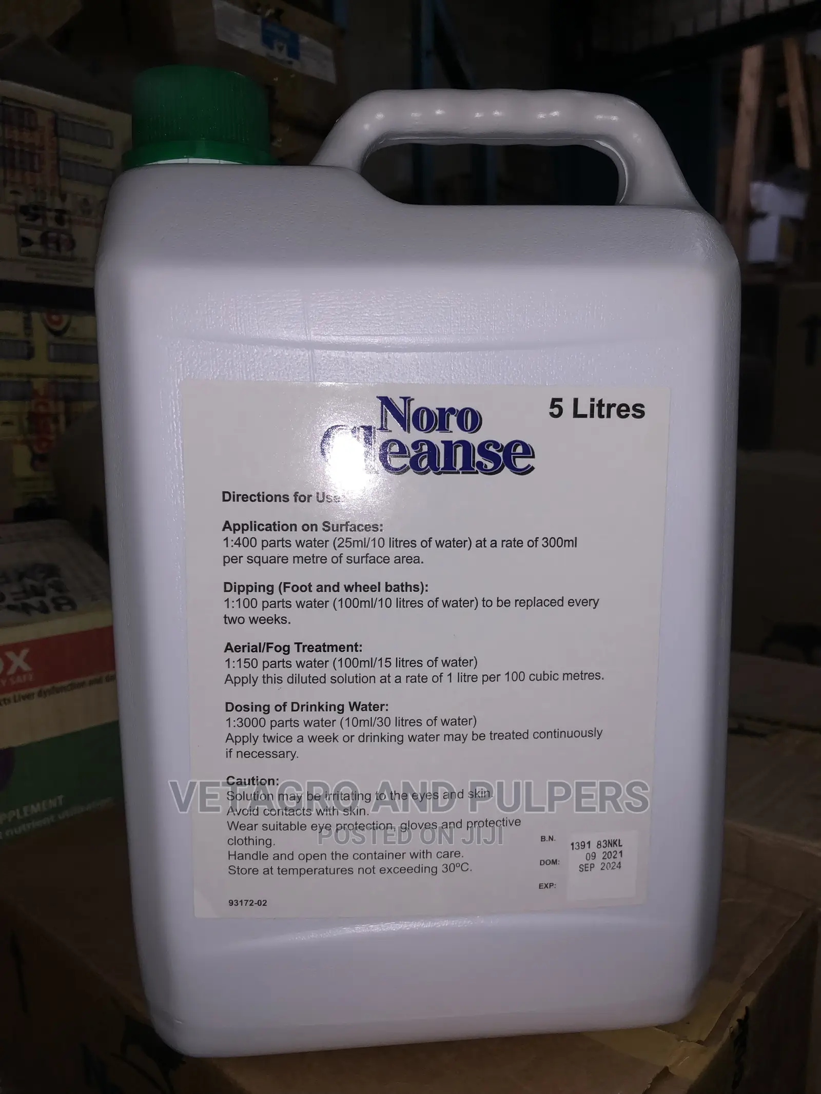 Norocleanse Disinfectant 5ltrs
