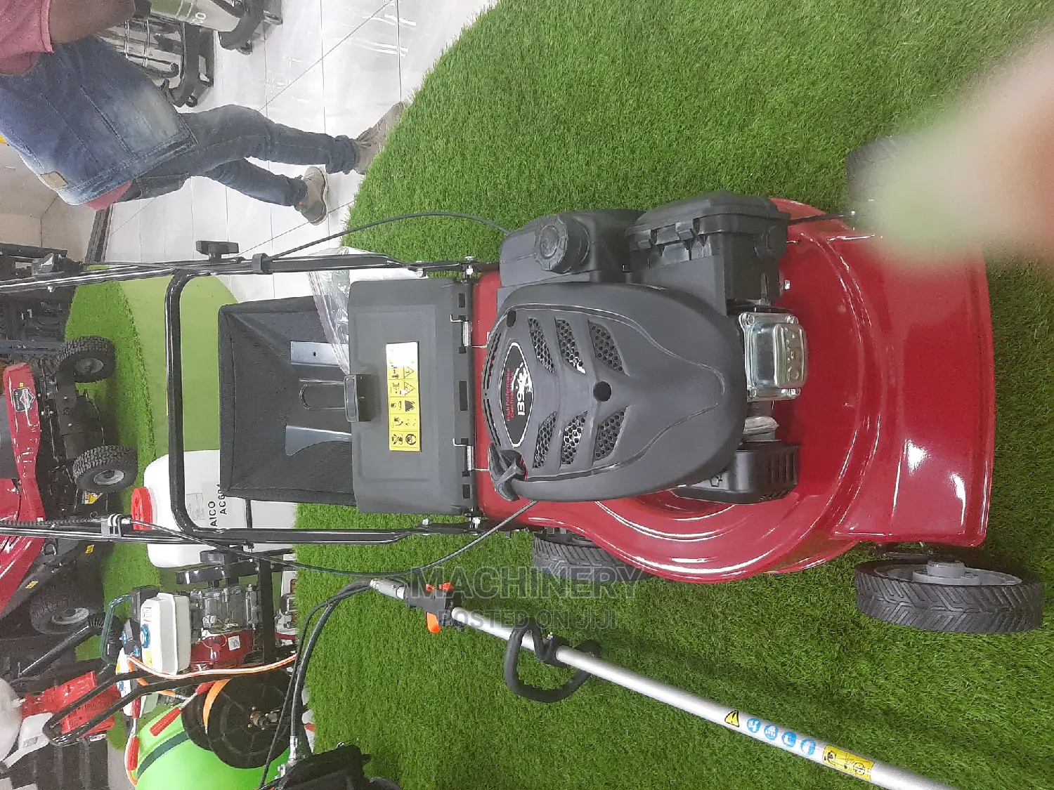 New Engine Driven Briggs and Stratton Lawn Mower