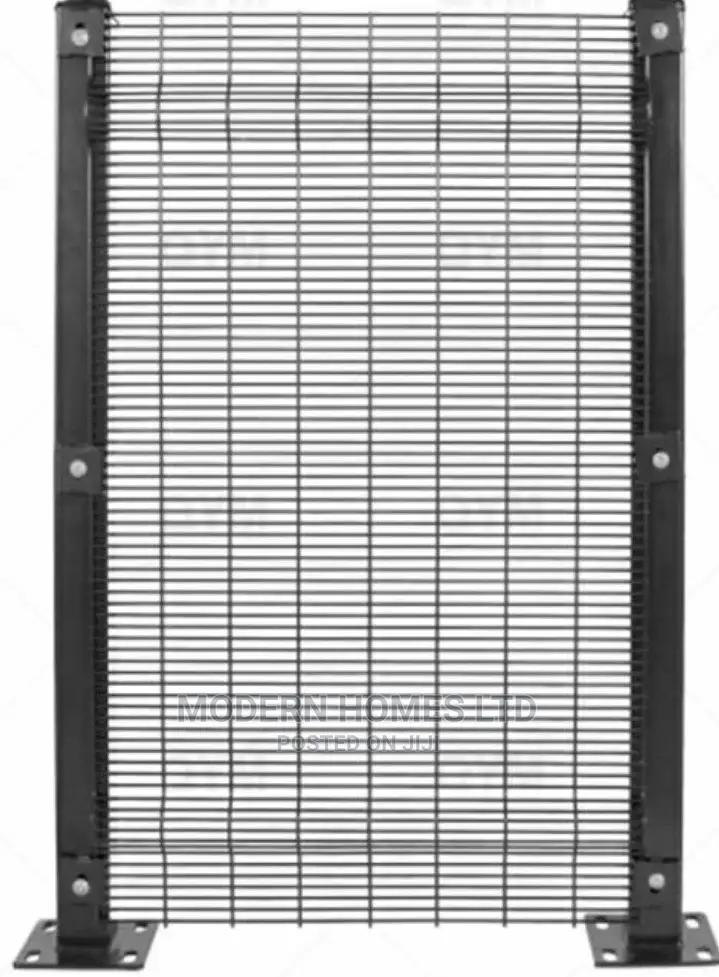 Galvanized High Security Clear View Fence