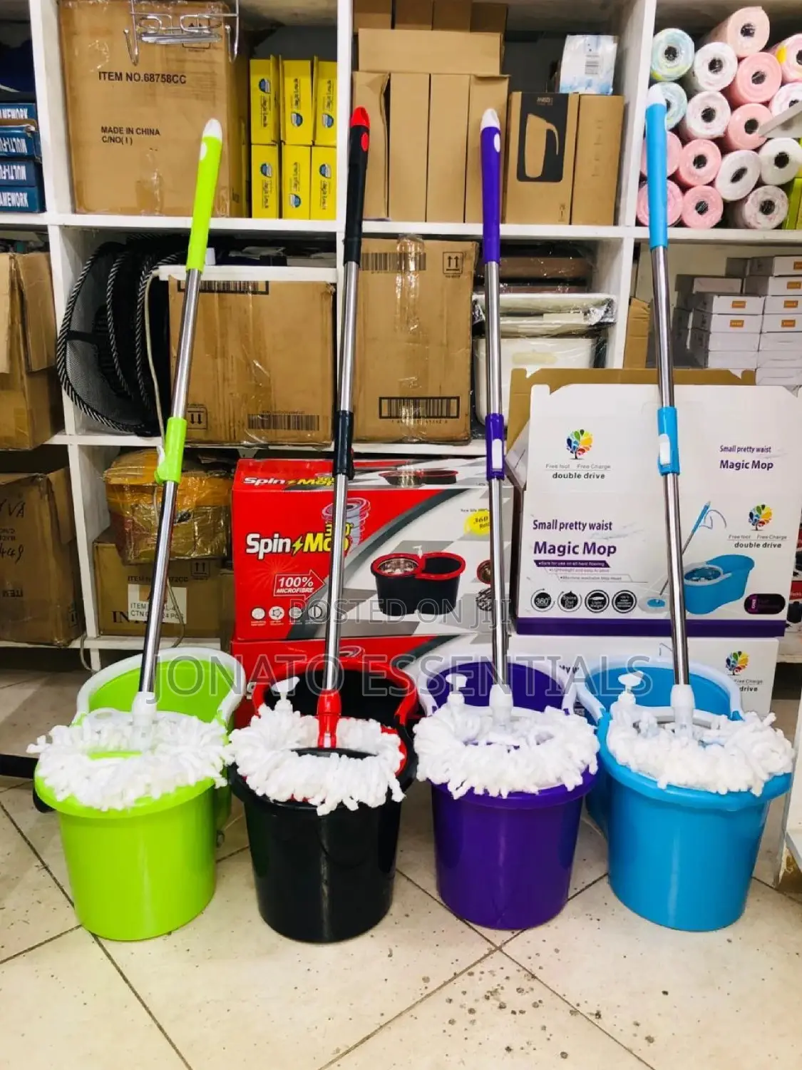 Magic Spin Mop With Extra Free Mop