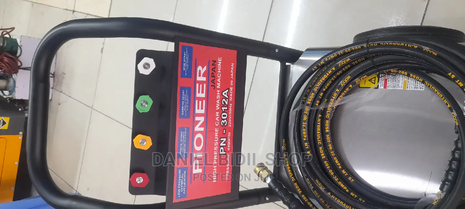 Electric Carwash 4400psi Pioneer Japan