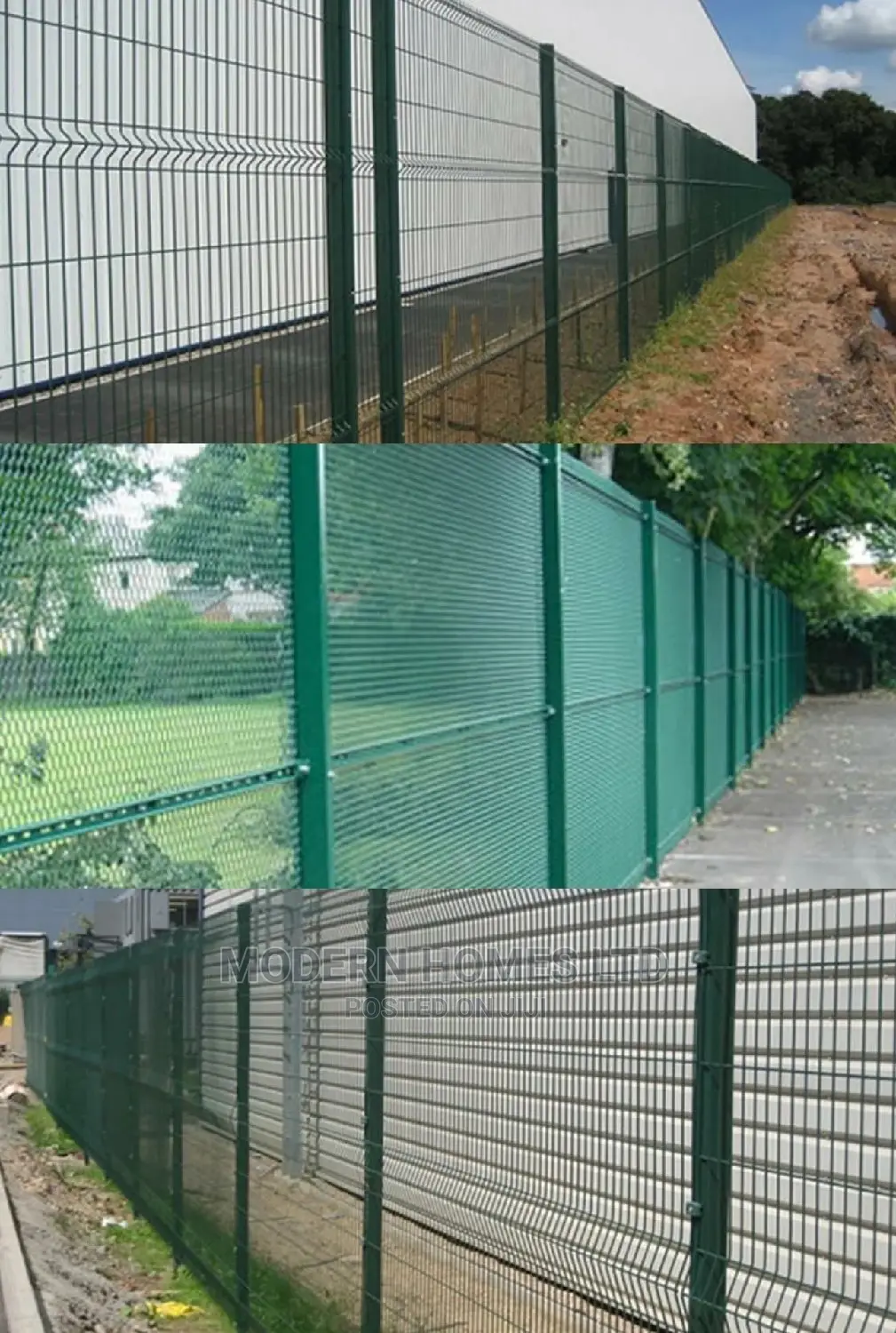 Anti-Climb Fence Panel Manufactured by Modern Homes Kenya