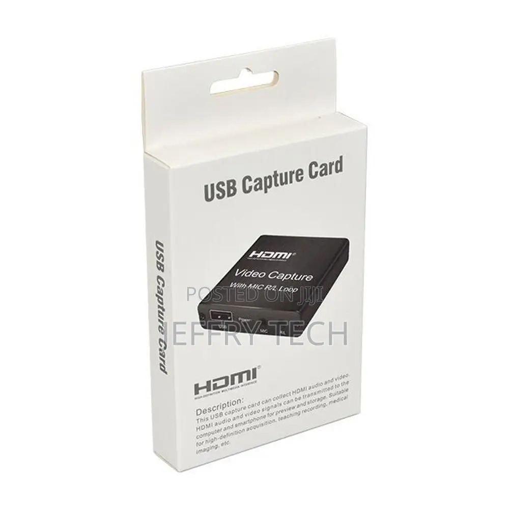 4K Hdmi-Compatible Capture Card 1080p Game Capture Card USB