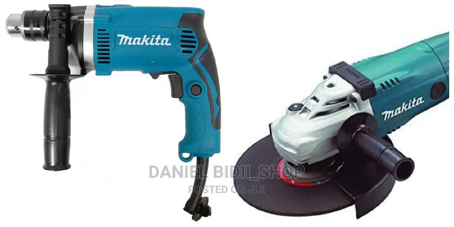 Makita Drill 1630 9inch Grinder Combo