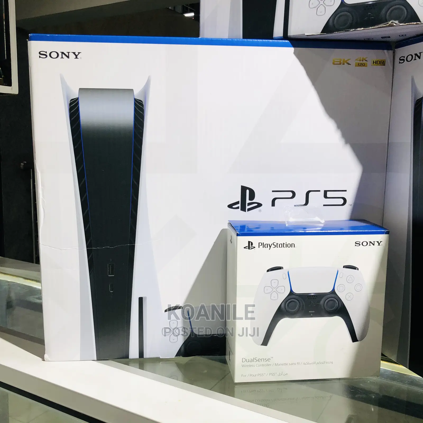 Sony Playstation 5 With 2 Controllers.