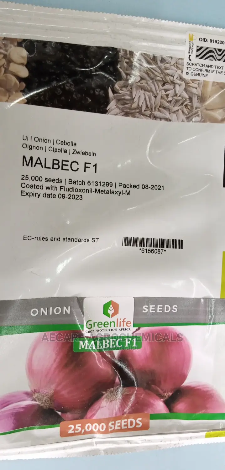 Malbeck F1 Hybrid Onion Seeds 100grams , 25,000 Seeds
