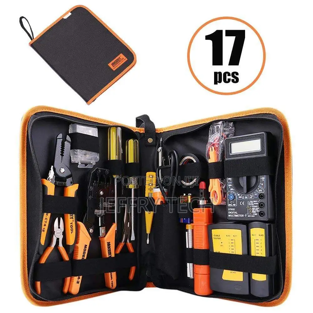 17 in 1 Network Cable Maintenance Tools – RJ45/RJ11/8P8C Con