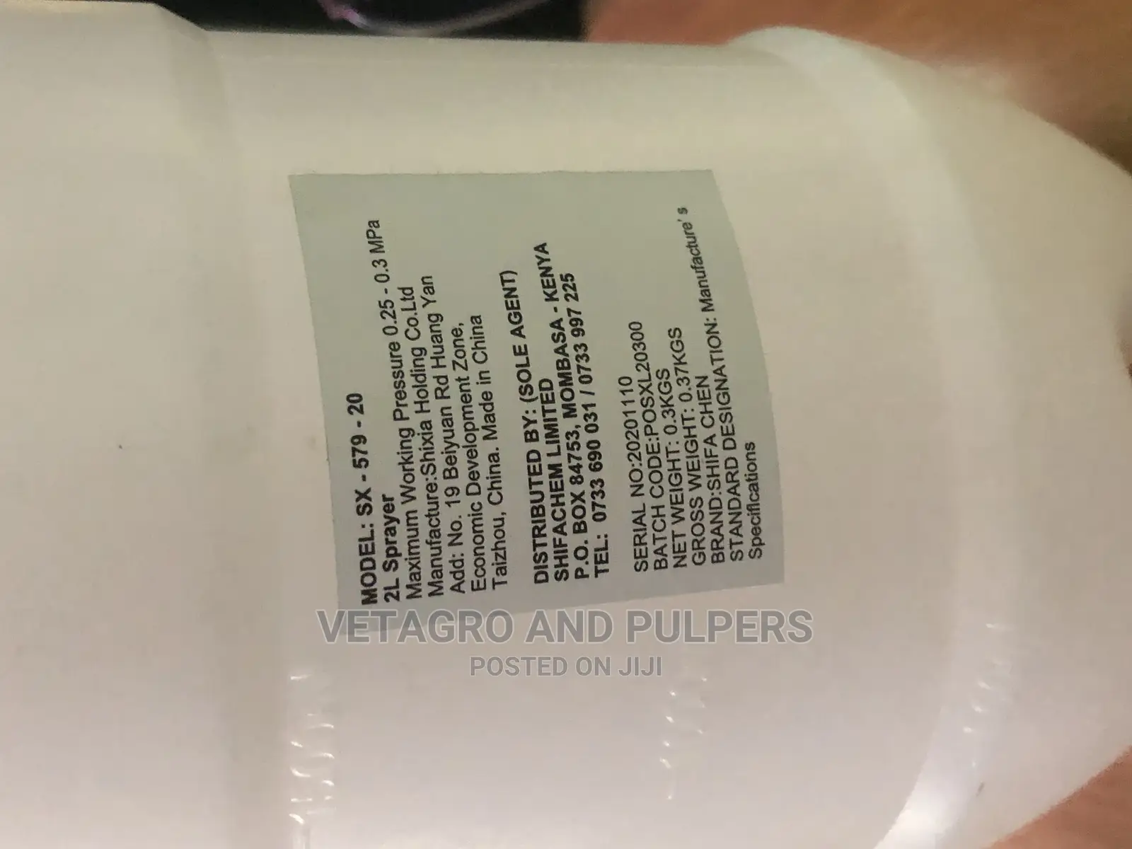 High Quality Compression Hand Sprayer 2ltrs
