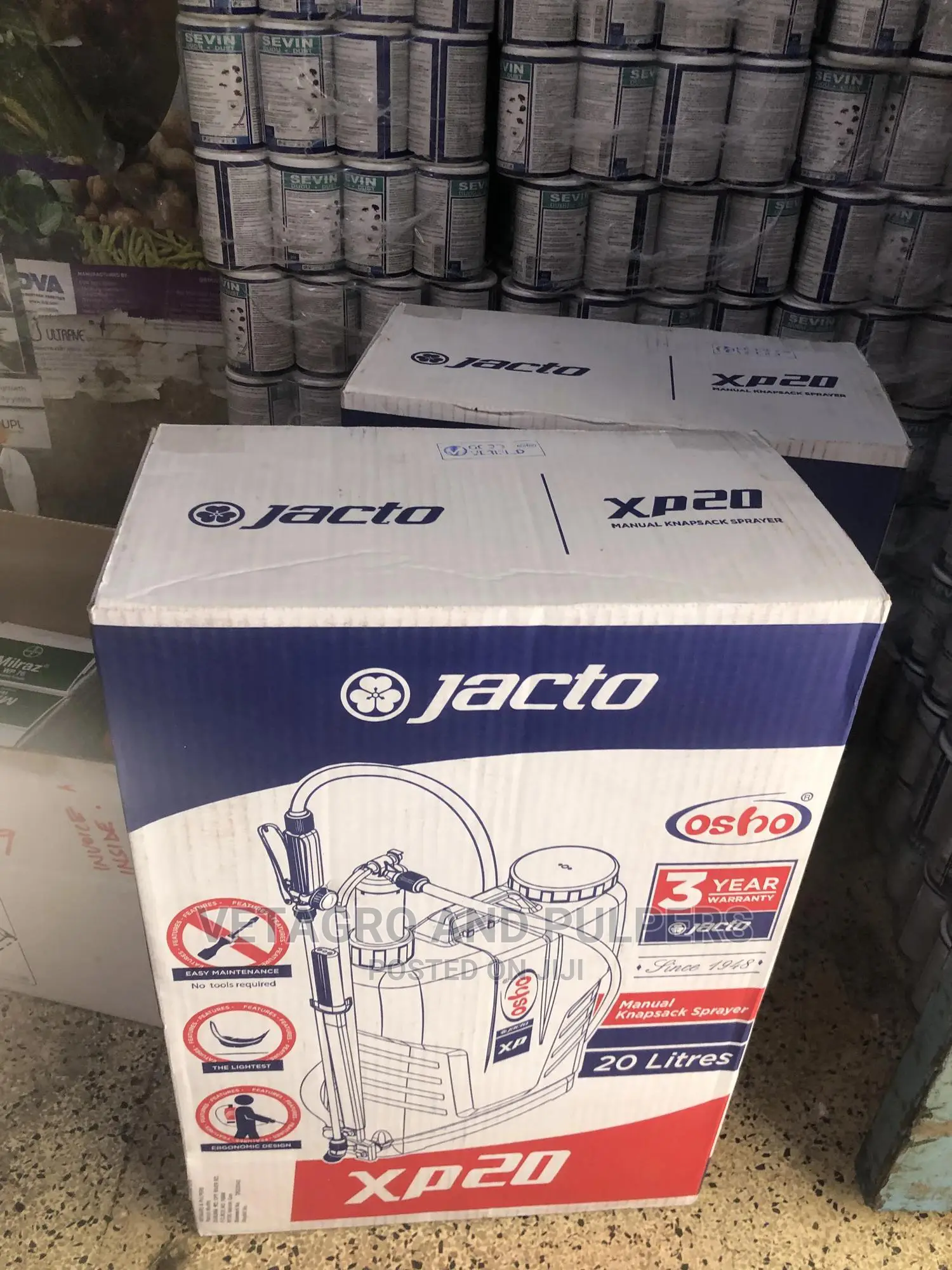 Jacto Xp-20 Knapsack Sprayer 20 Litress