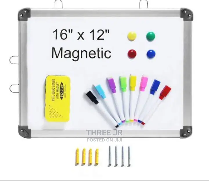Magnetic Dry Erase Whiteboard for Kids at Home. 2x2ft