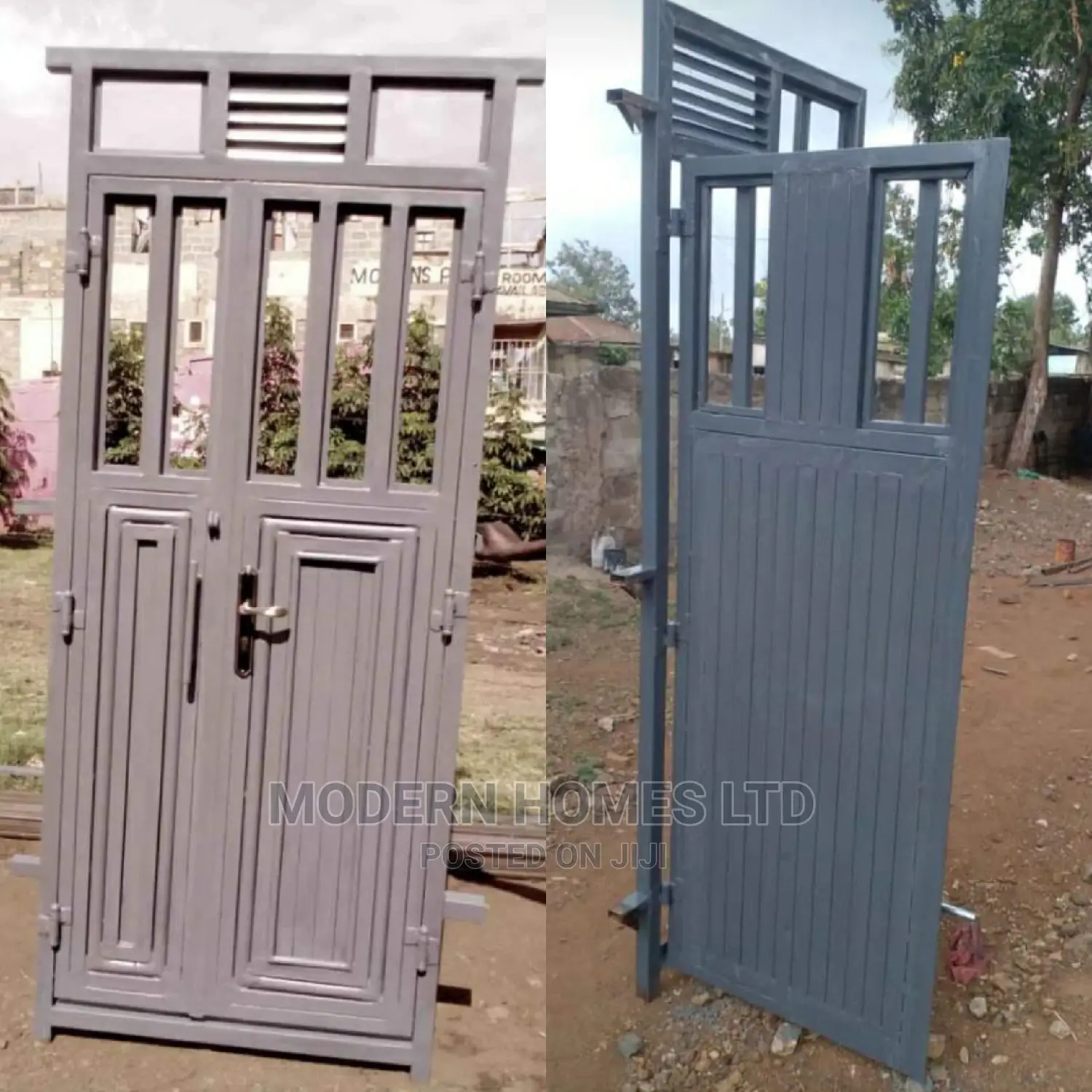 Modern Homes Steel Door Fabrication and Installation