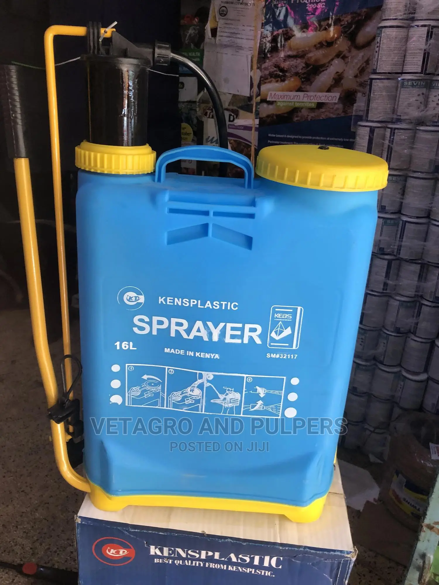 Kensplastic Knapsack Sprayer 16ltrs and 20ltrs