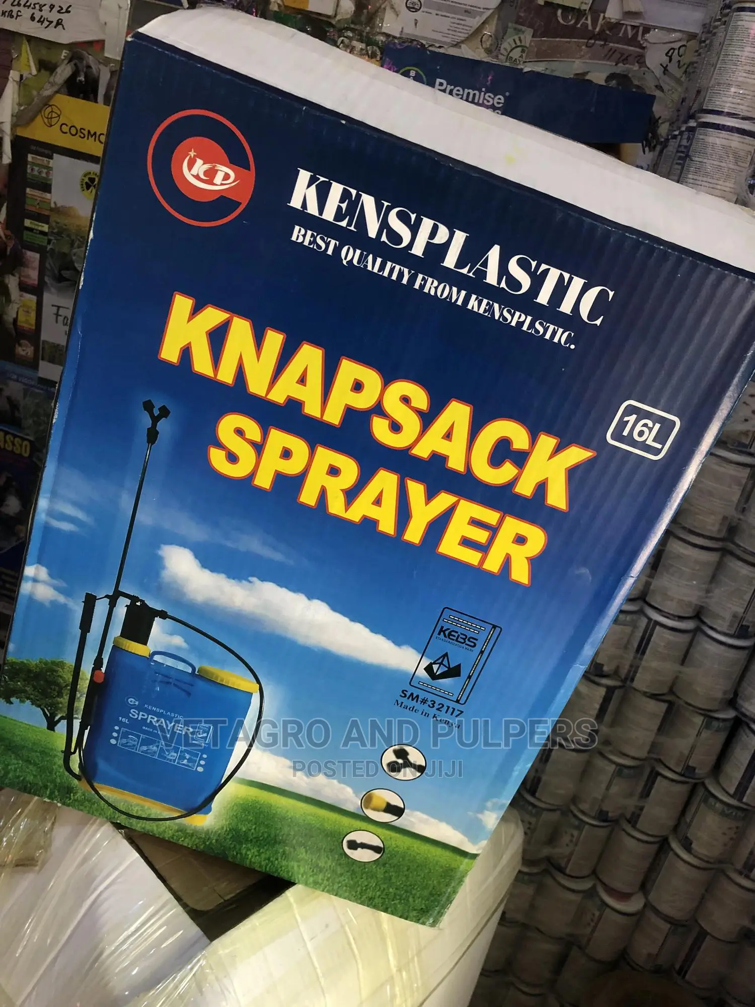 Kensplastic Knapsack Sprayer 16ltrs and 20ltrs