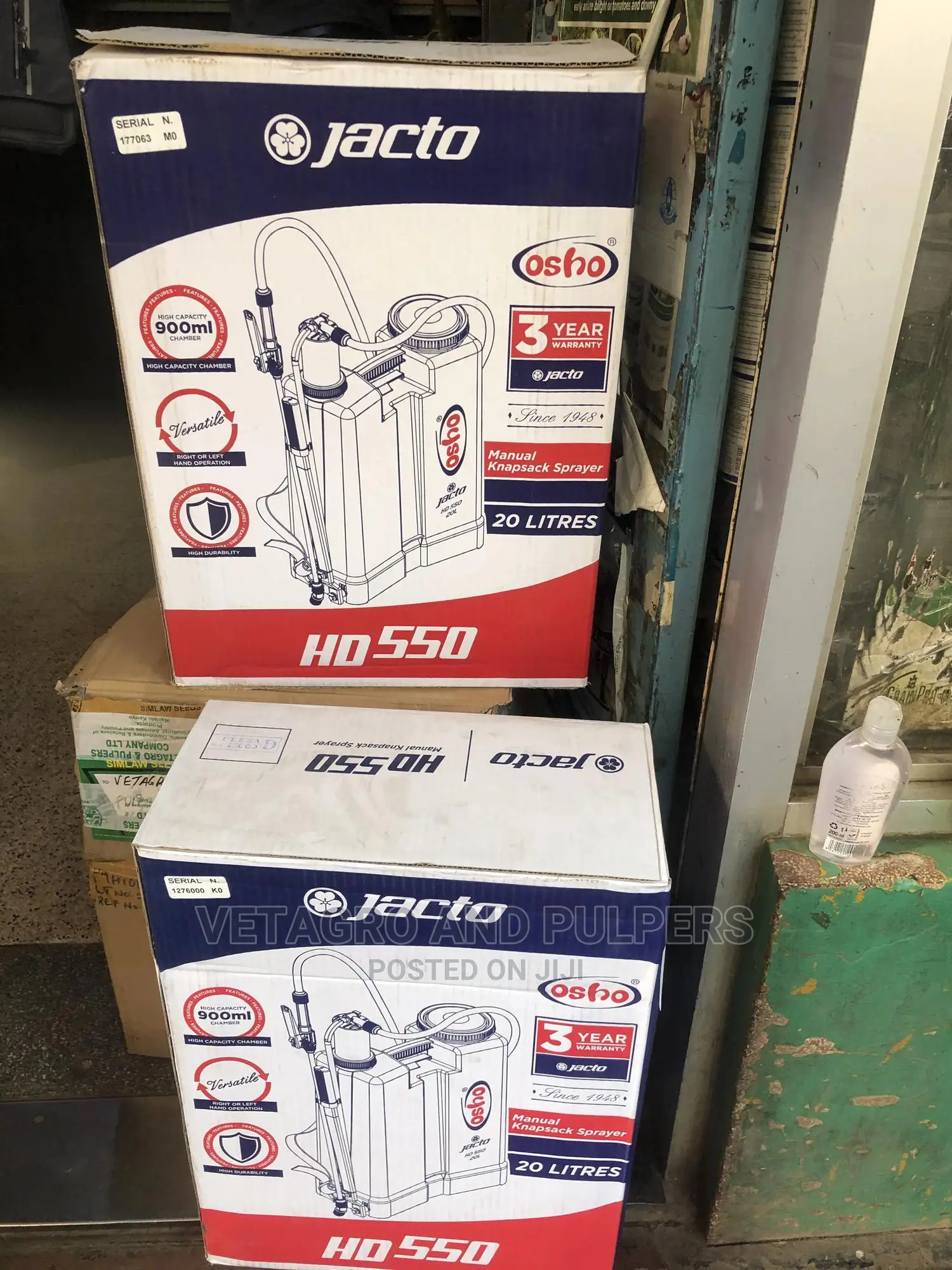 Jacto Hd Manual Knapsack Sprayer