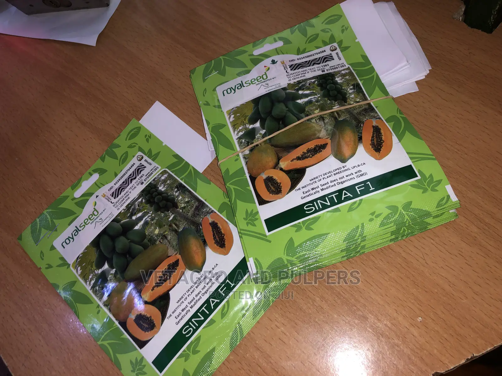 Hybrid Payaya Sinta F1 Seeds 10 Seeds