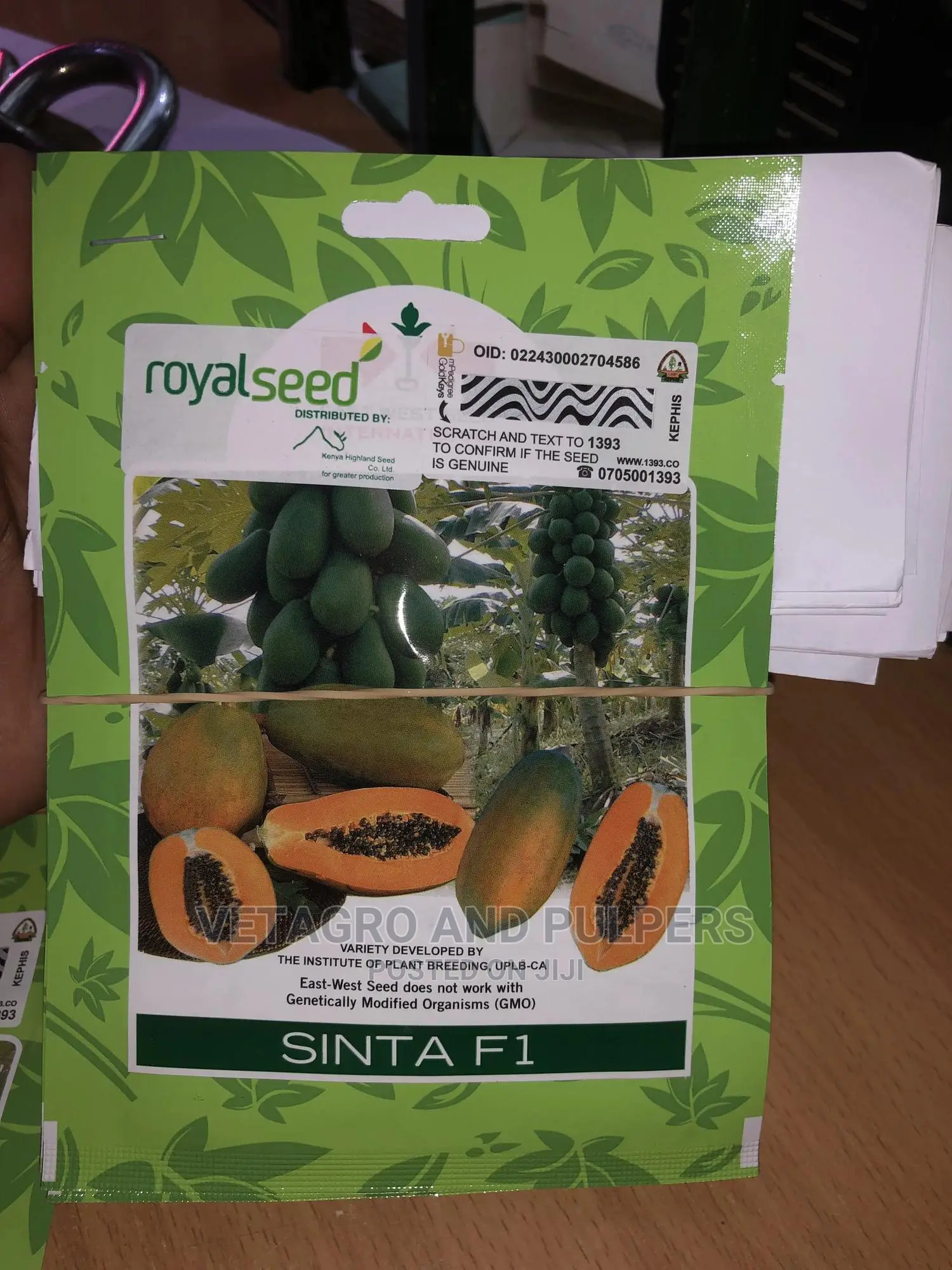 Hybrid Payaya Sinta F1 Seeds 10 Seeds