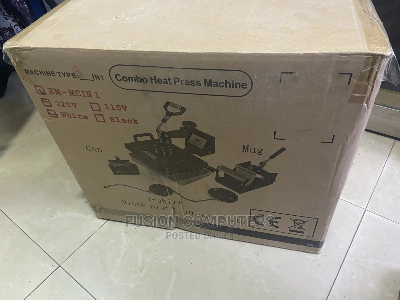 8 In 1 Combo Heat Press Machine