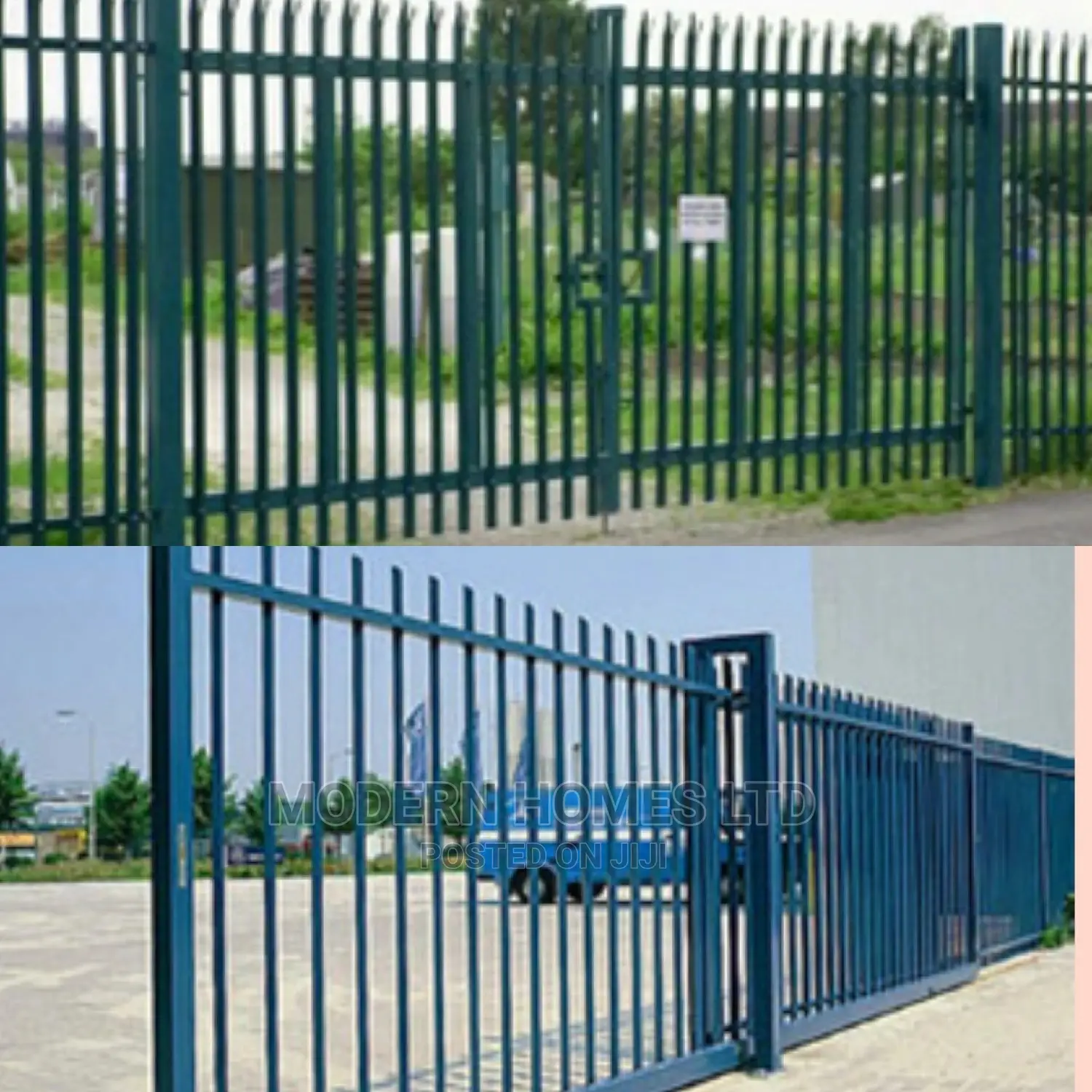 Palisade Fence and Gates