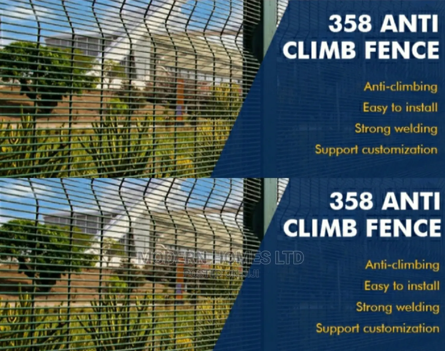 Prison High Security Fencing/S.A. Anti-Climb Fence