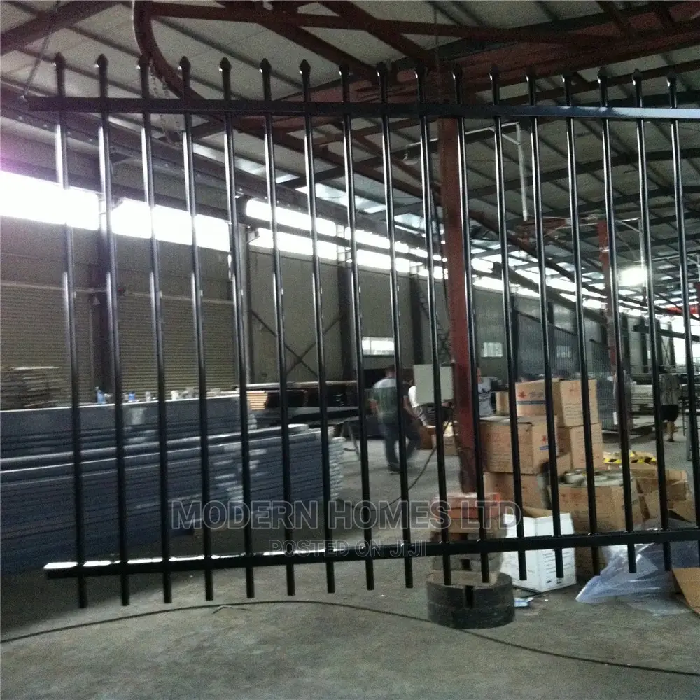 Quality Design Wrought Iron Panel Steel Ornamental Fence