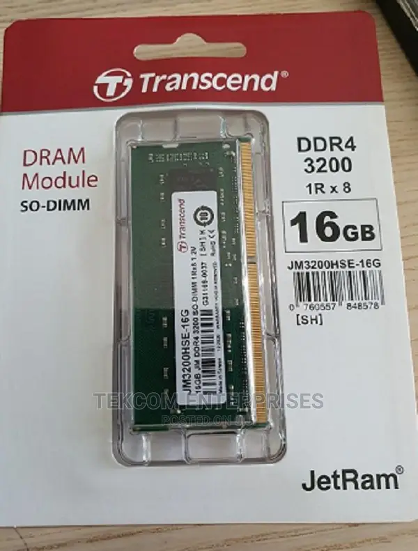 Transcend Desktop RAM DDR4 4GB 2666