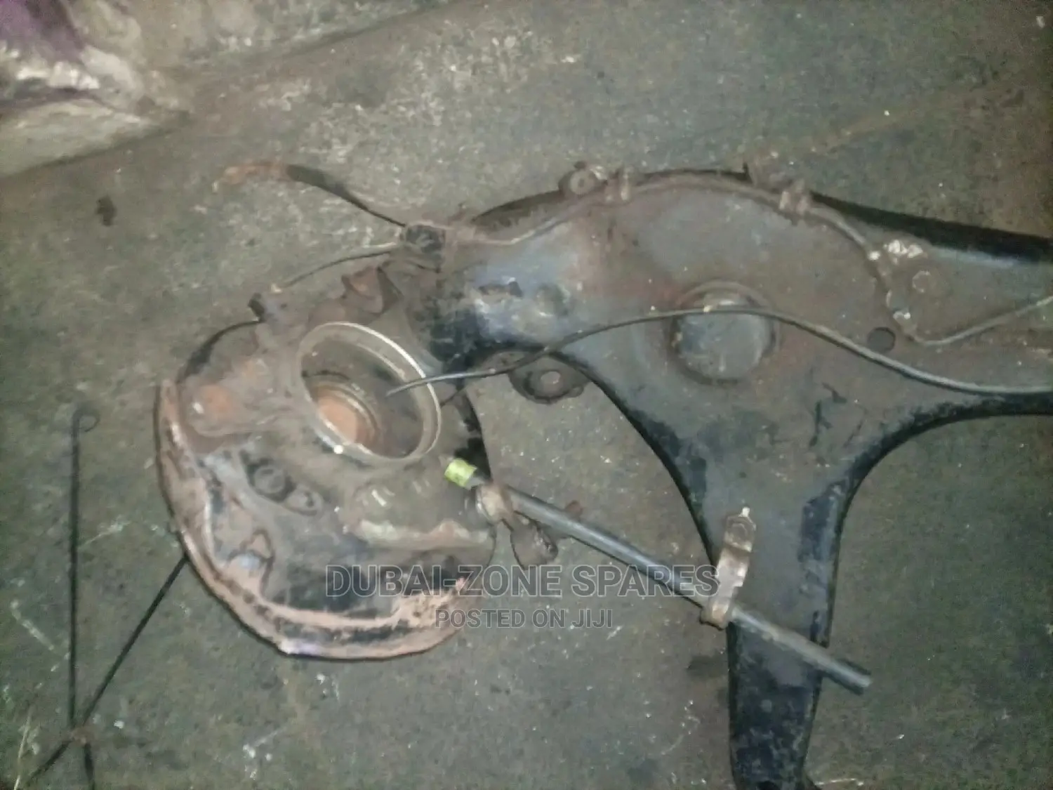 Toyota Ragius Rear Suspension Hub, Bearing and Back Plates.