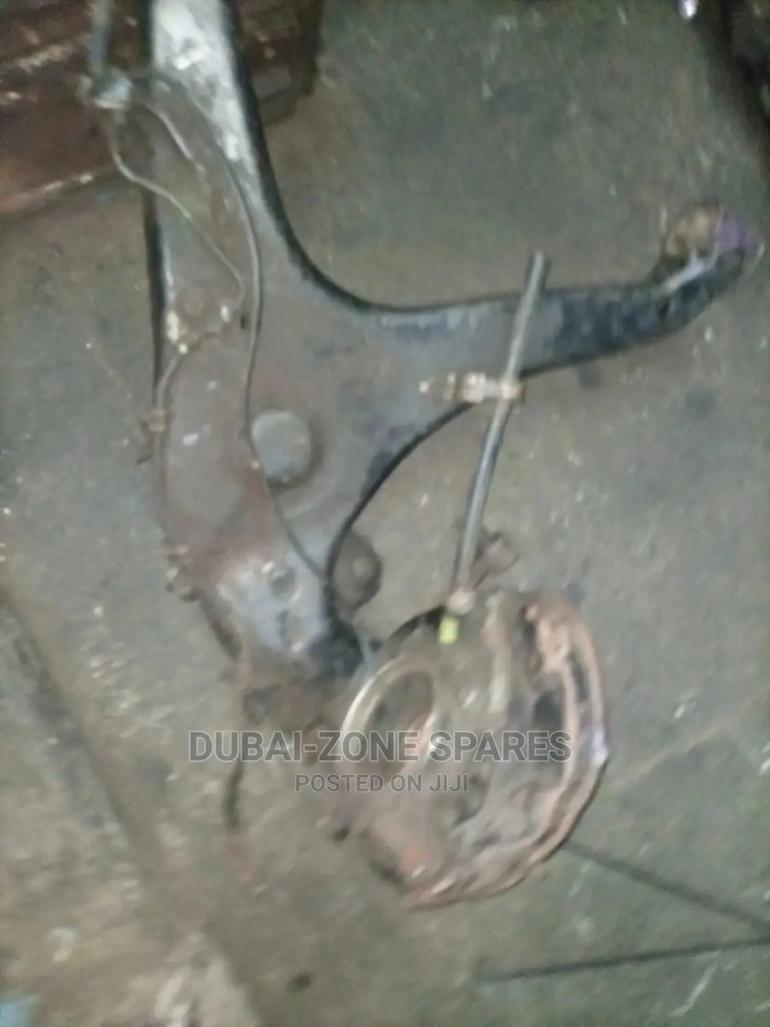 Toyota Ragius Rear Suspension Hub, Bearing and Back Plates.