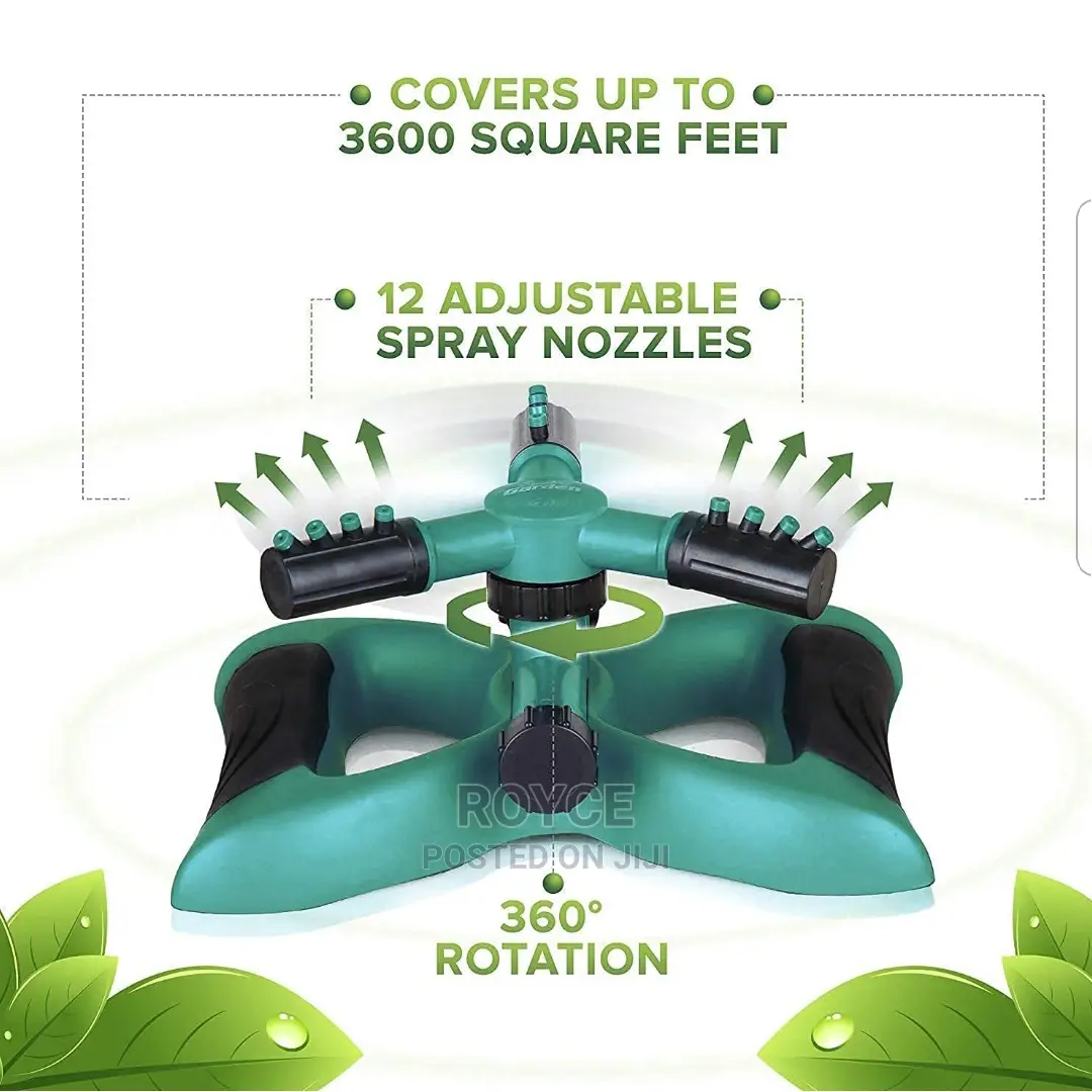 3 Arm Garden Sprinkler