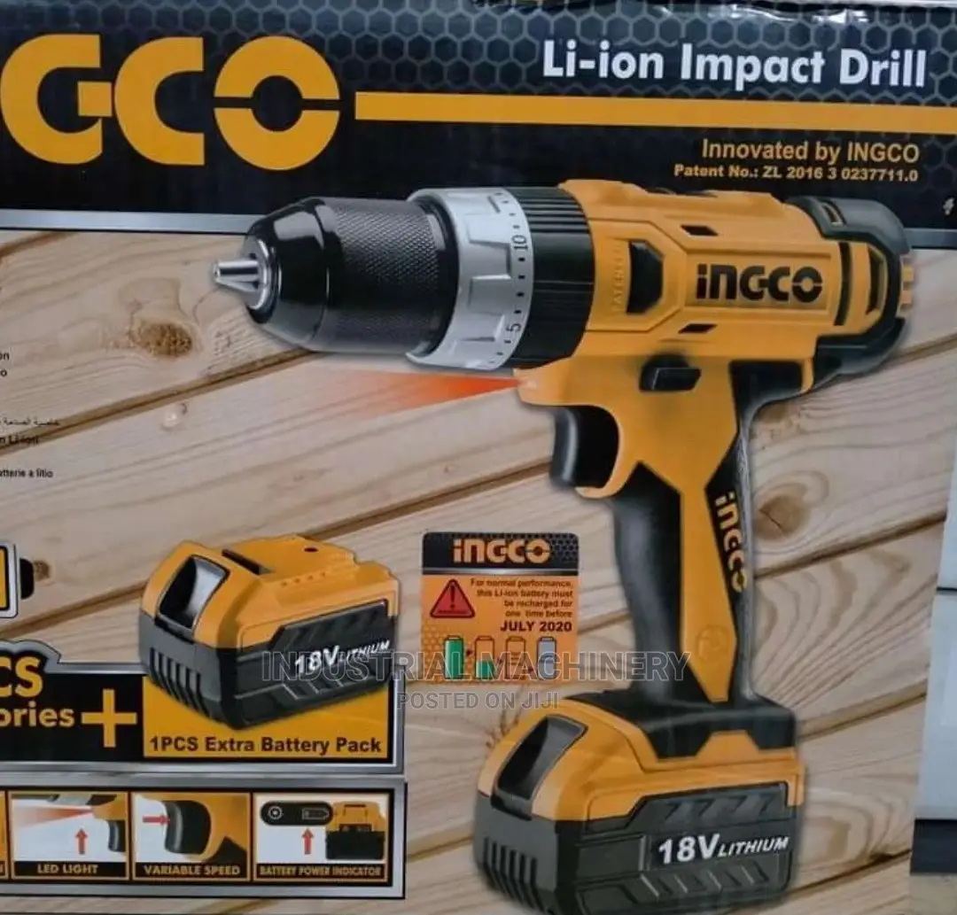 18volts Cordless Drill Ingco
