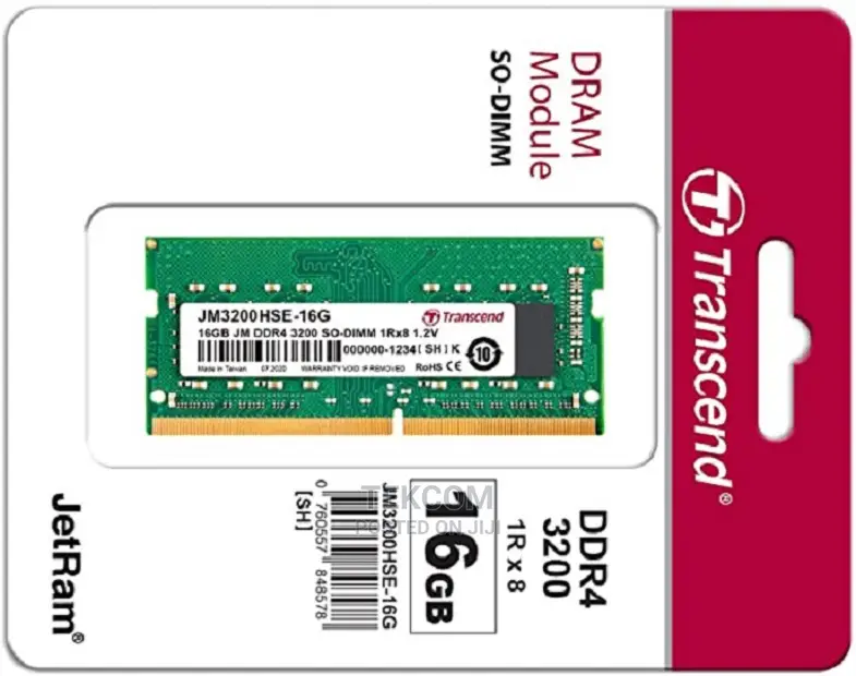 Transcend Desktop RAM DDR4 16GB 3200