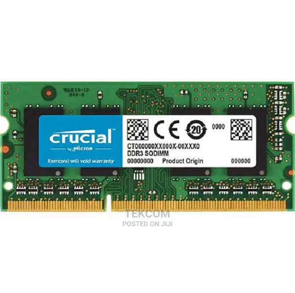 Crucial Laptop RAM DDR3L 4GB 1600