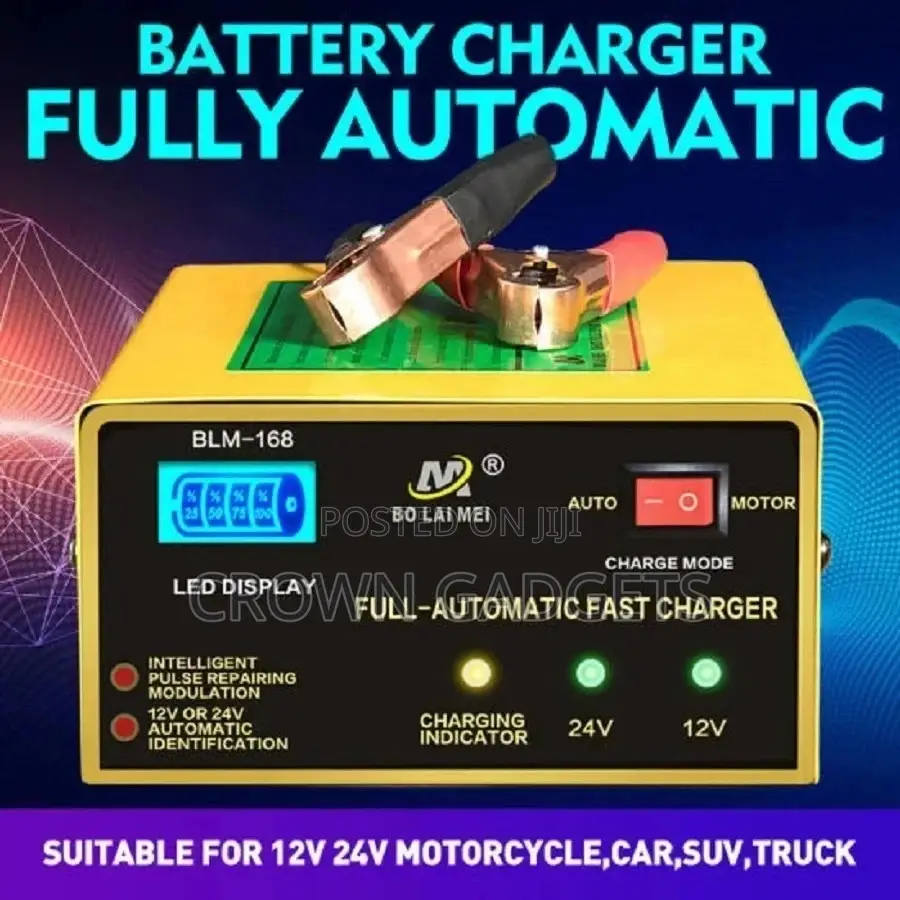 Multi-Function Charger Is Widely Used in 12v/24v Battery, It