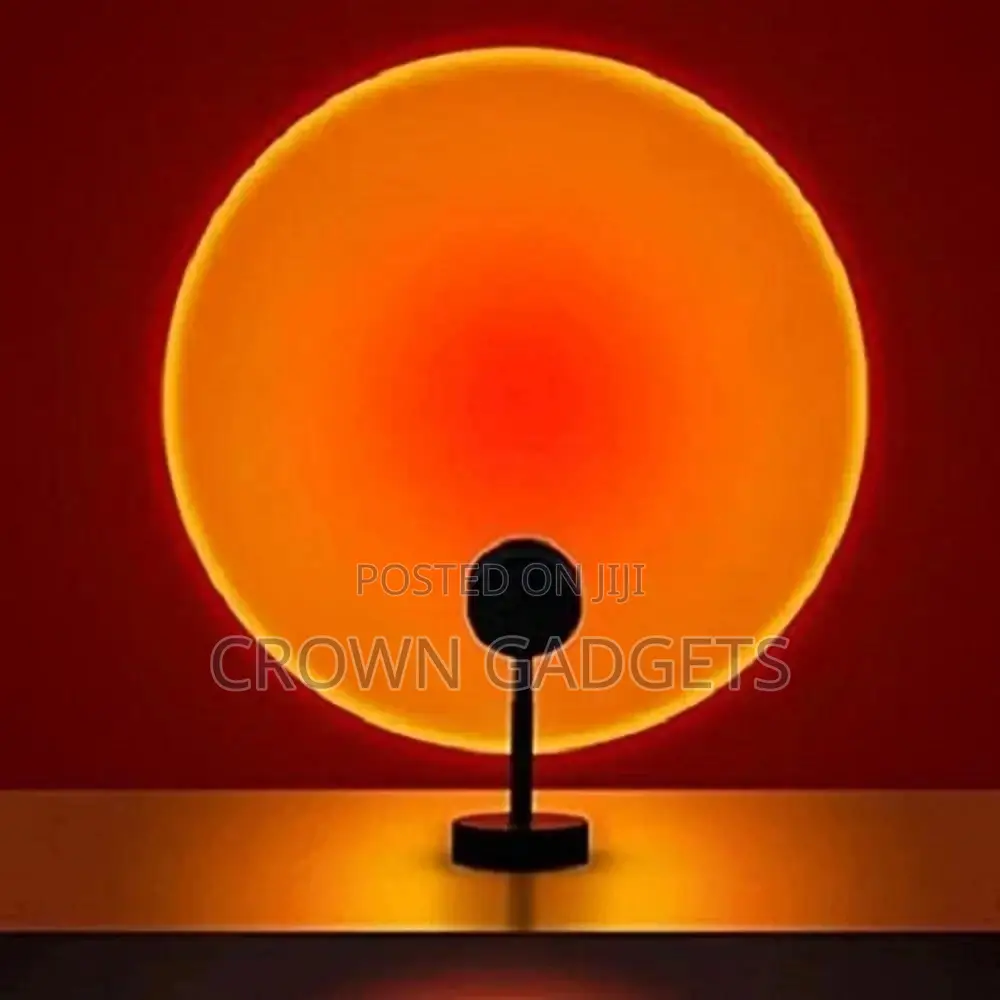Led Lamp Multiple Colors Available Sunset Lamp Projector Ho