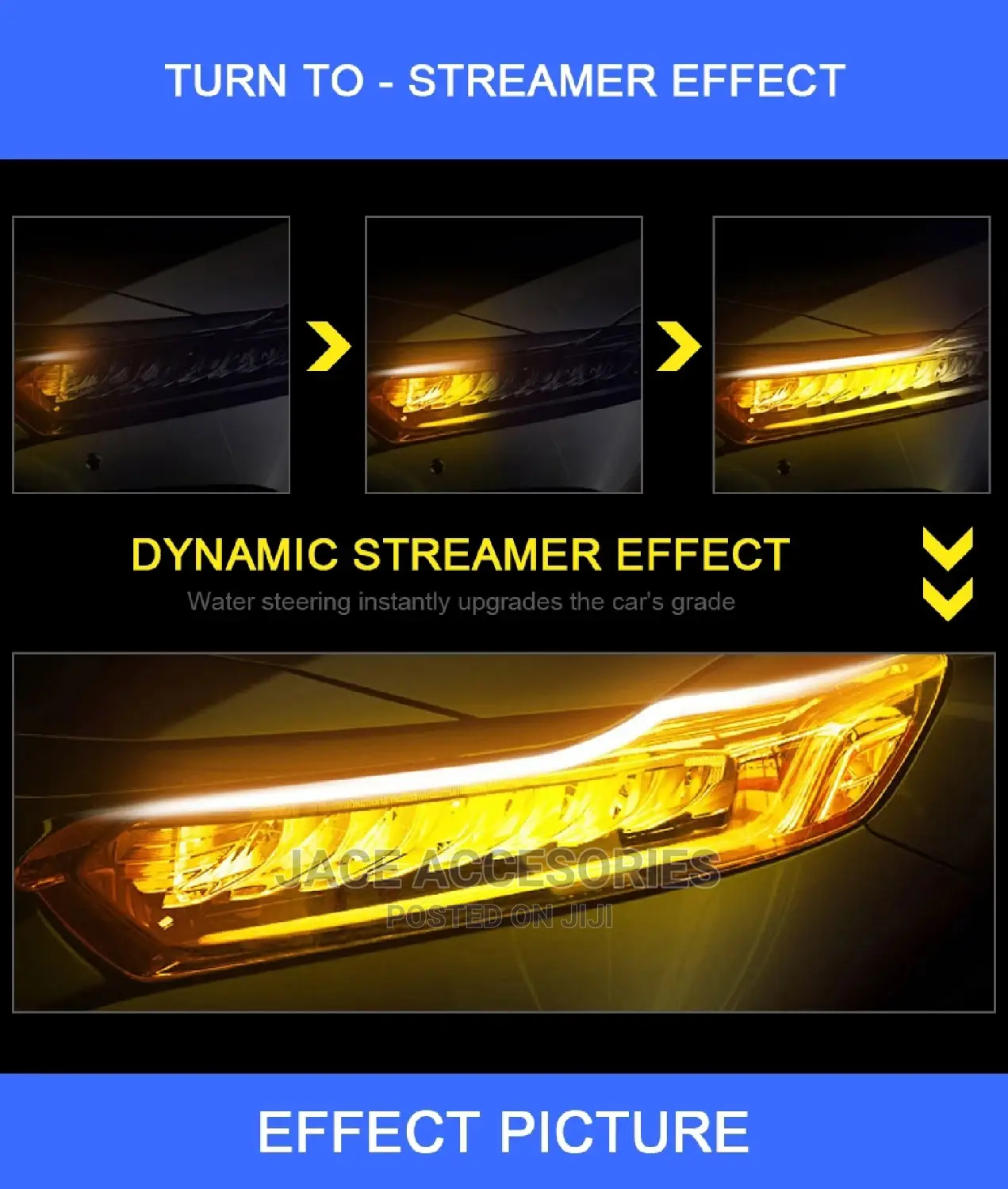 60cm Guide Lights Headlight Makeover