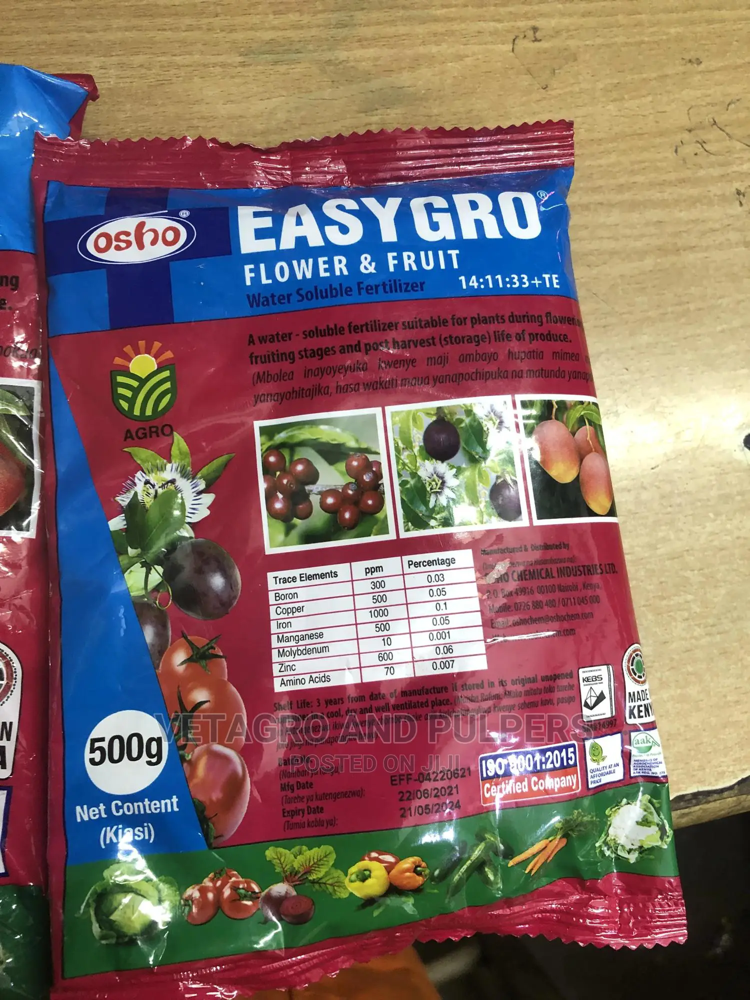 Easy Gro Fruit and Flower Fertilizer -1kg