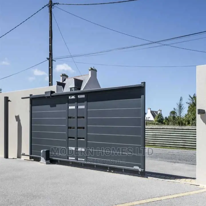 Modern Heavy Duty Commercial Sliding Steel Gates